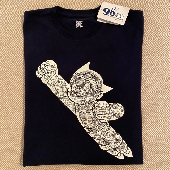 Osamu Tezuko 90th Birthday Astro Boy T Shirt NWT - Picture 1 of 15